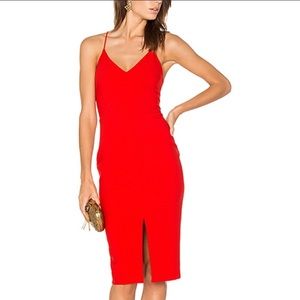 Revolve Likely - Red Brooklyn Sheath Dress